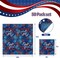 50 Pack Patriotic Cocktail Napkins Party Supplies Stars Firework 4th of JULY Paper Napkins 5'' x 5'' God Bless America Beverage Napkins for USA Themed Parties